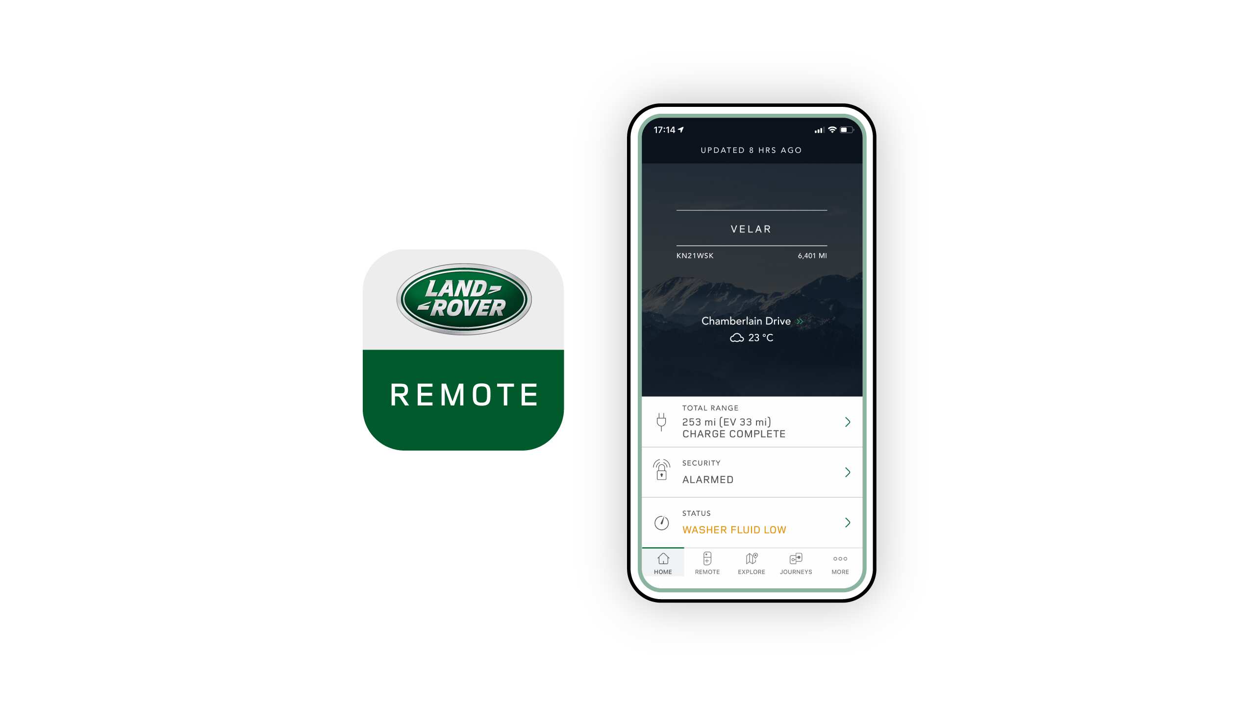 Uw elektrische auto instellen Apphandleidingen Land Rover