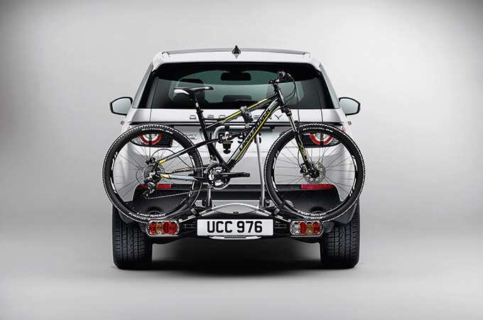 manieren om de fiets te de auto | Land Rover