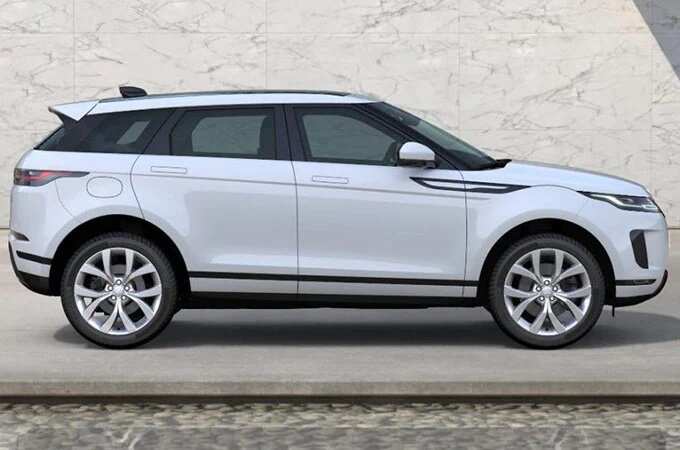 White Range Rover