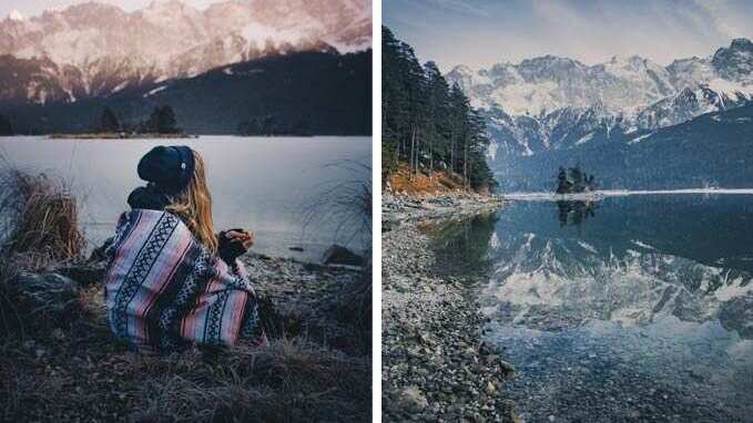 The bluest glacial lake